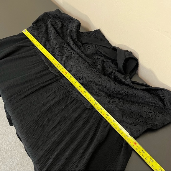 Torrid Babydoll Gauze With Lace Halter Tank Top - Picture 15 of 16